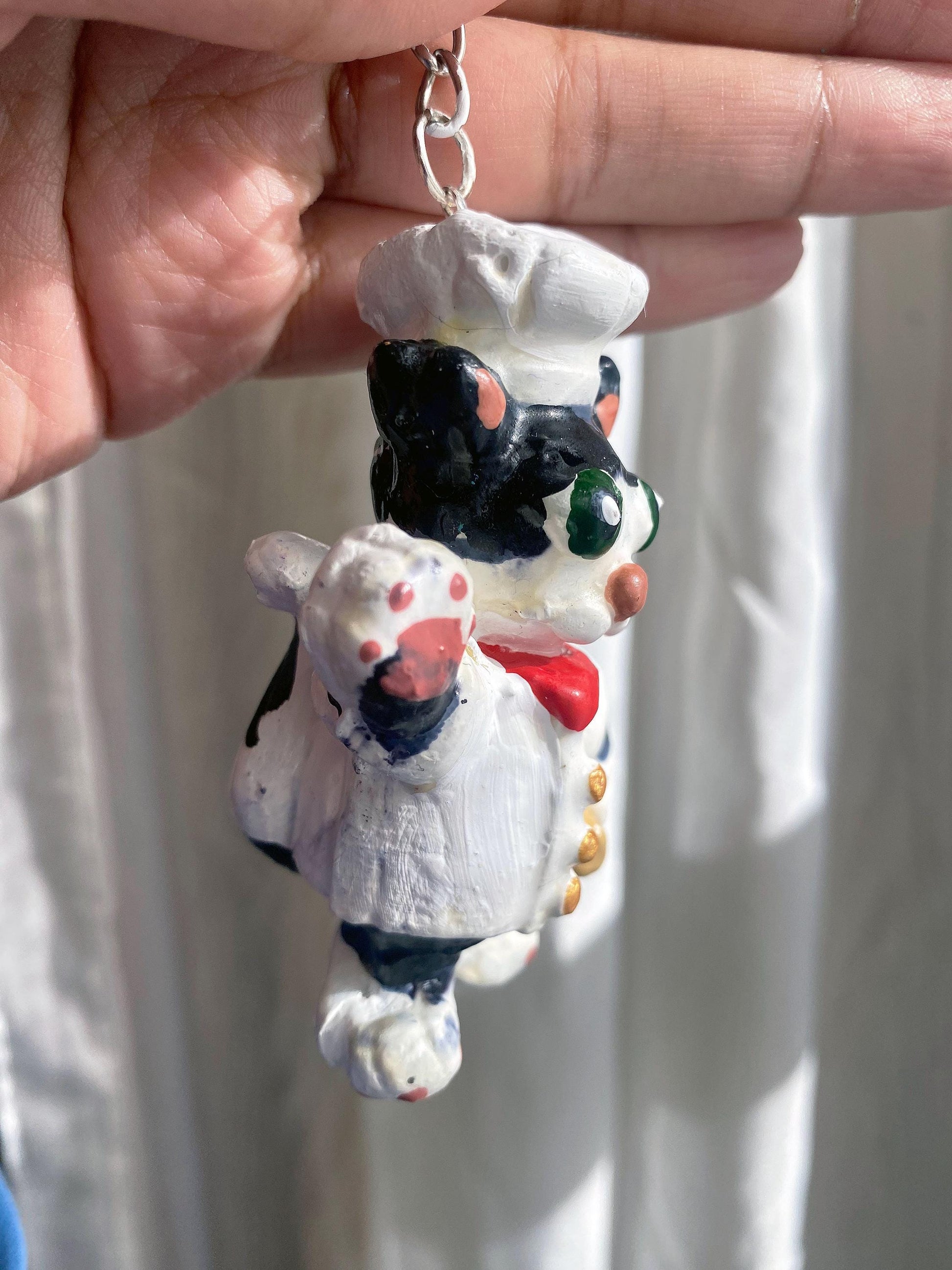 Cat Chef keychain Cat Lover Gift Idea