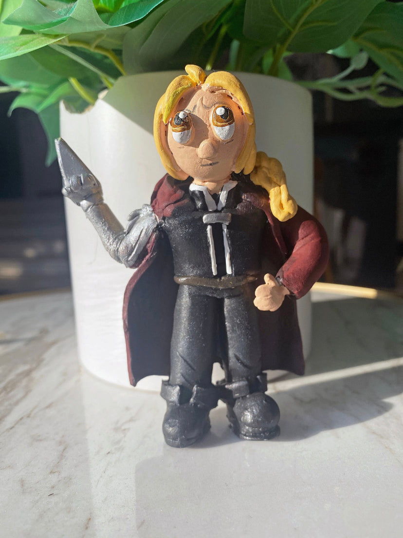 Edward Elric Inspired Collectible figurine Anime Lover Gift
