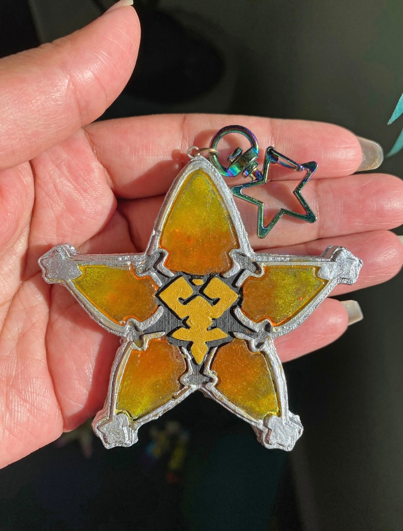 Kingdom Hearts Inspired Wayfinder keychains