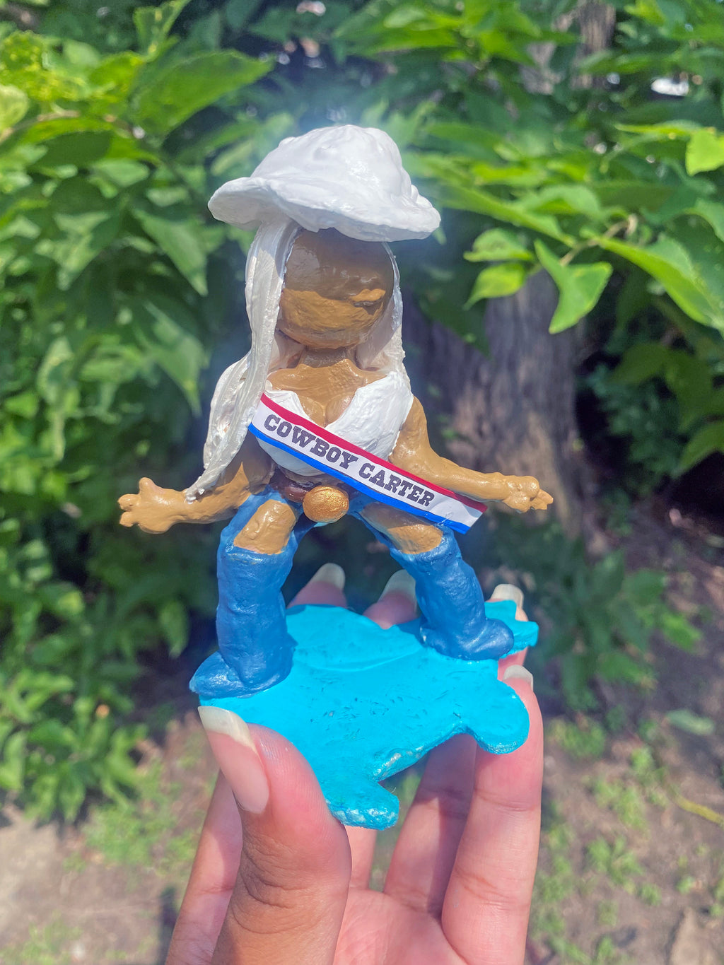 Cowboy Carter Yonce Inspired figurine Beyhive Fan Gift