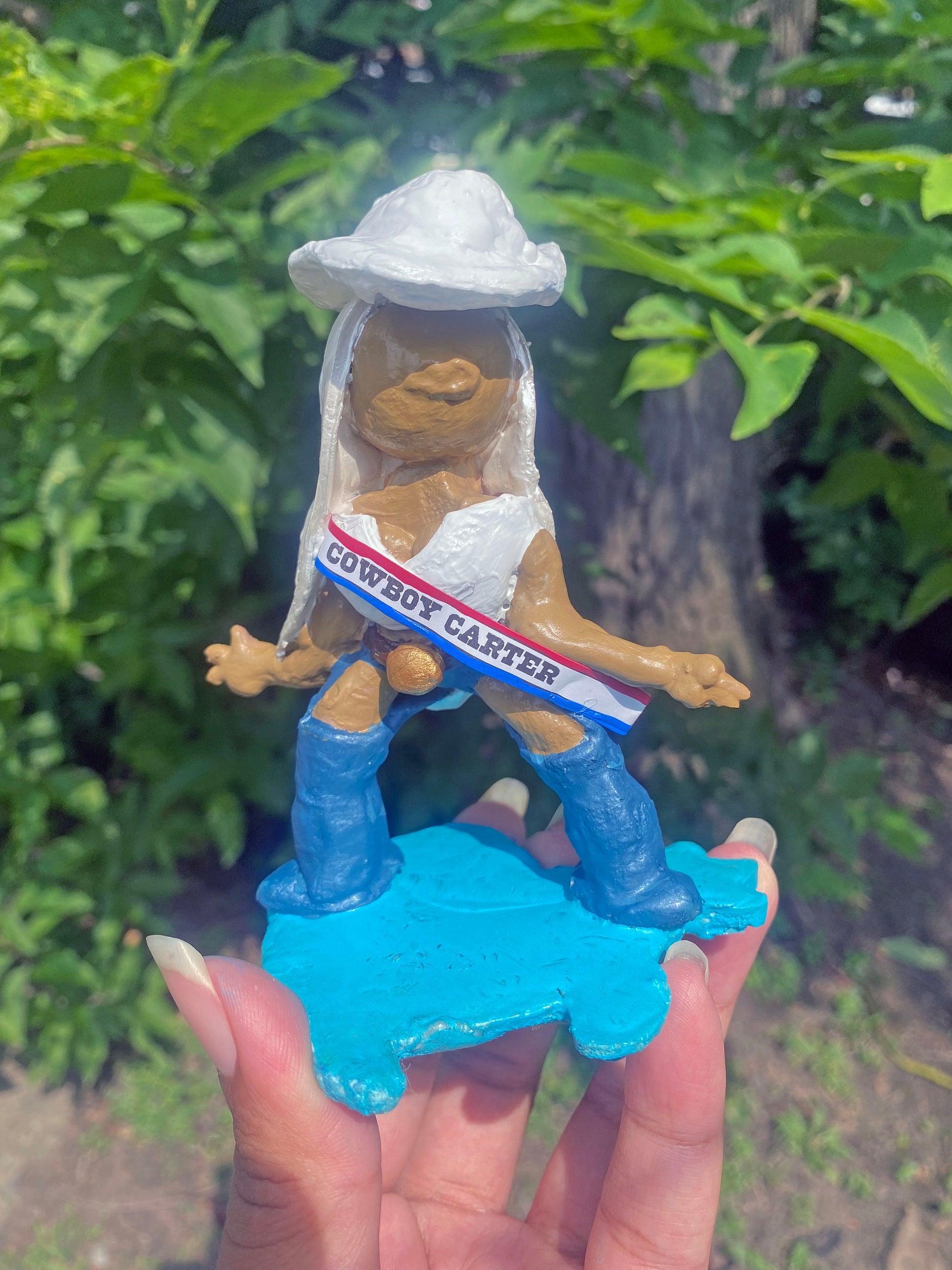 Cowboy Carter Yonce Inspired figurine Beyhive Fan Gift