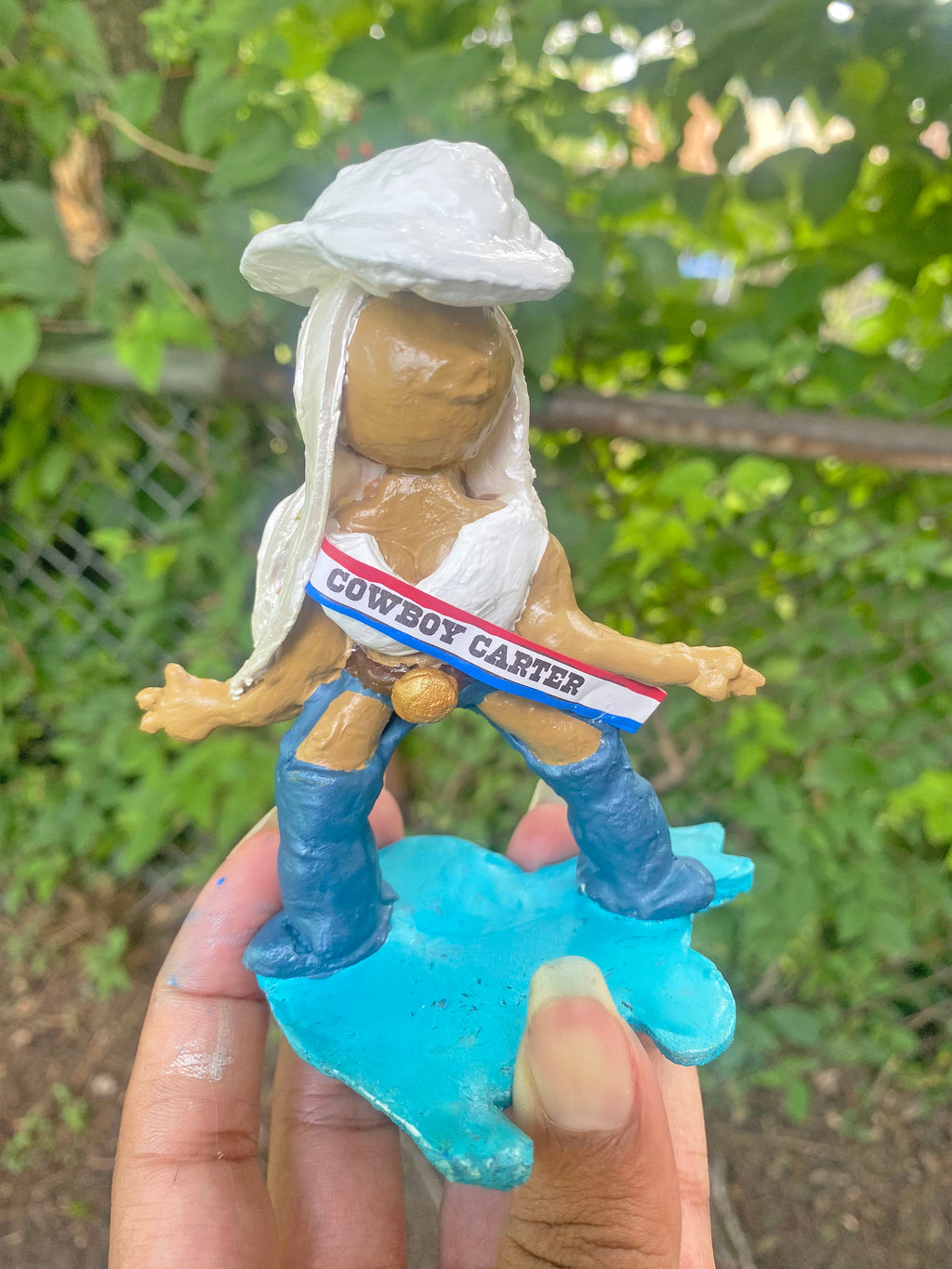 Cowboy Carter Yonce Inspired figurine Beyhive Fan Gift