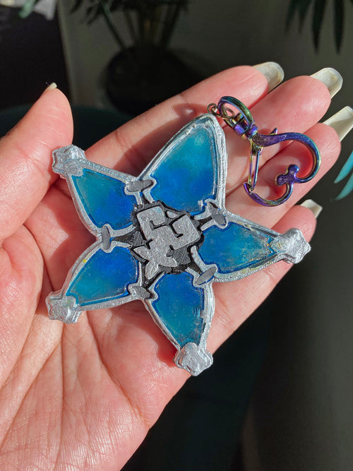 Aqua's Wayfinder keychain gamer lover gift idea