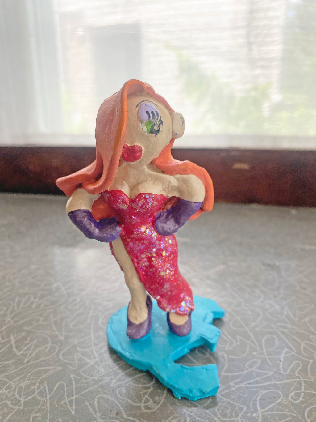 Jessica Rabbit Inspired Collectible Figurine