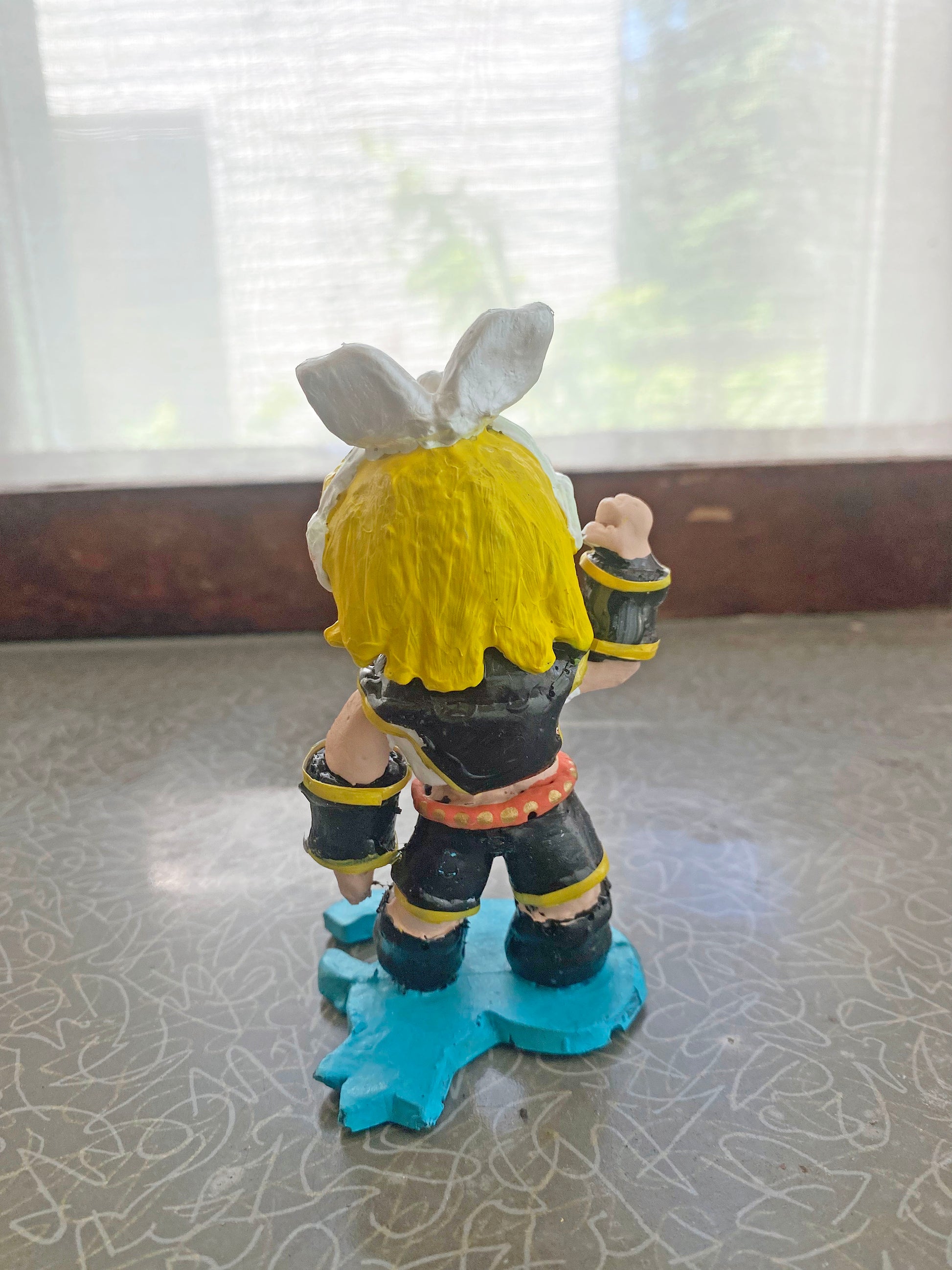 Rin Kagamine Vocaloid Inspired Collectible Figurine
