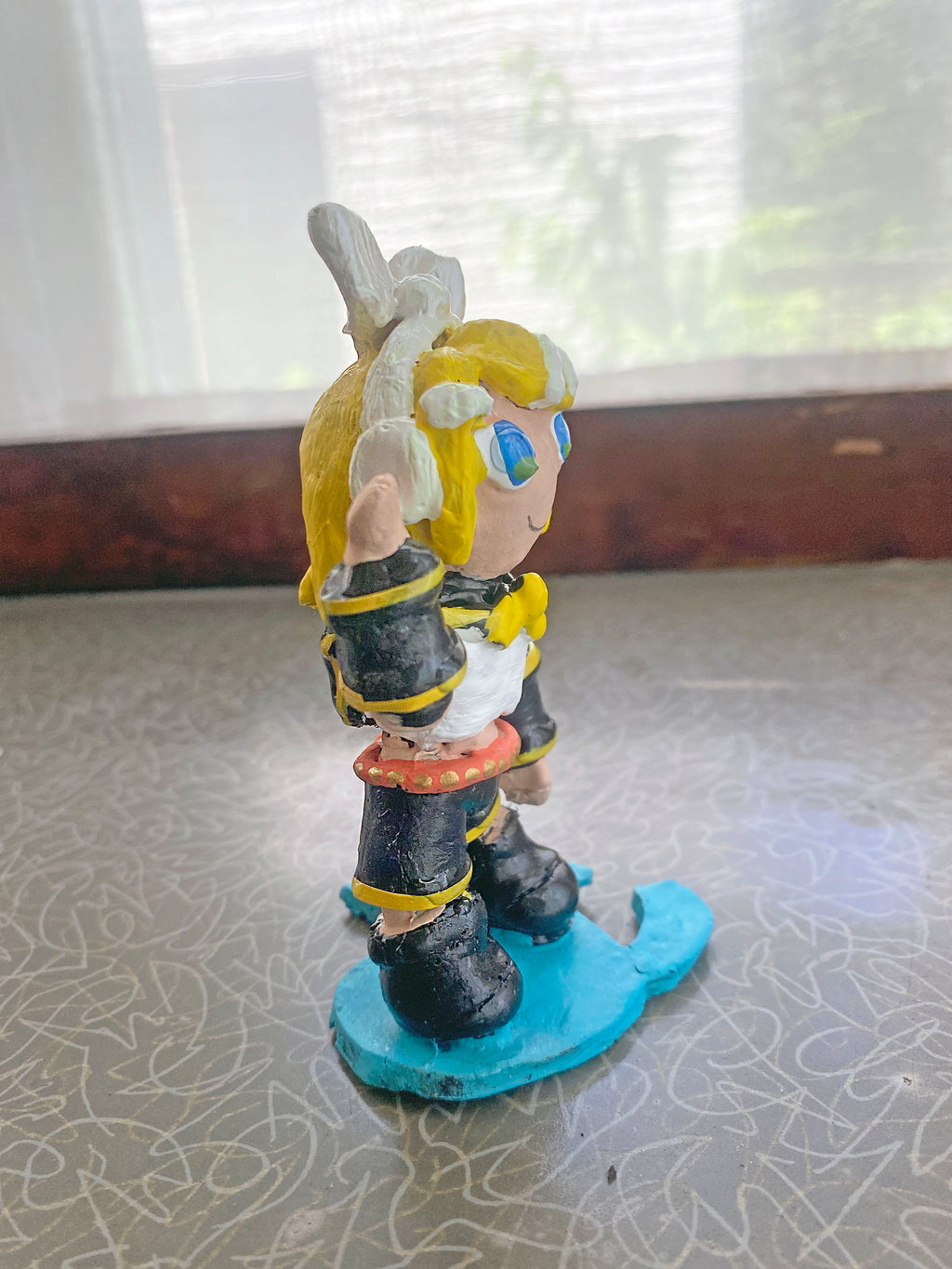 Rin Kagamine Vocaloid Inspired Collectible Figurine