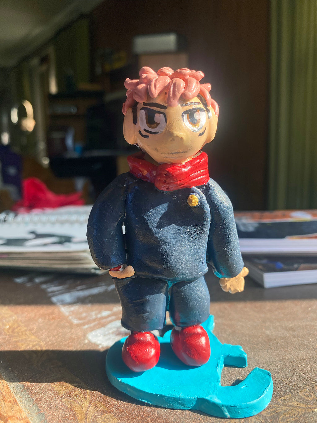 Yuji Itadori Jujutsu Kaisen Inspired figurine Anime Lover Gift